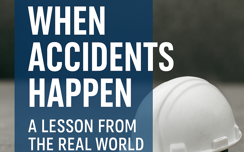 When Accidents Happen: A Lesson From the Real World